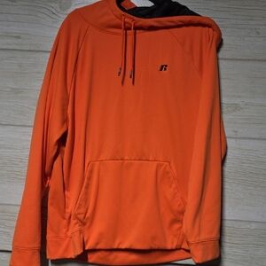 Russell Athletic Orange Hoodie